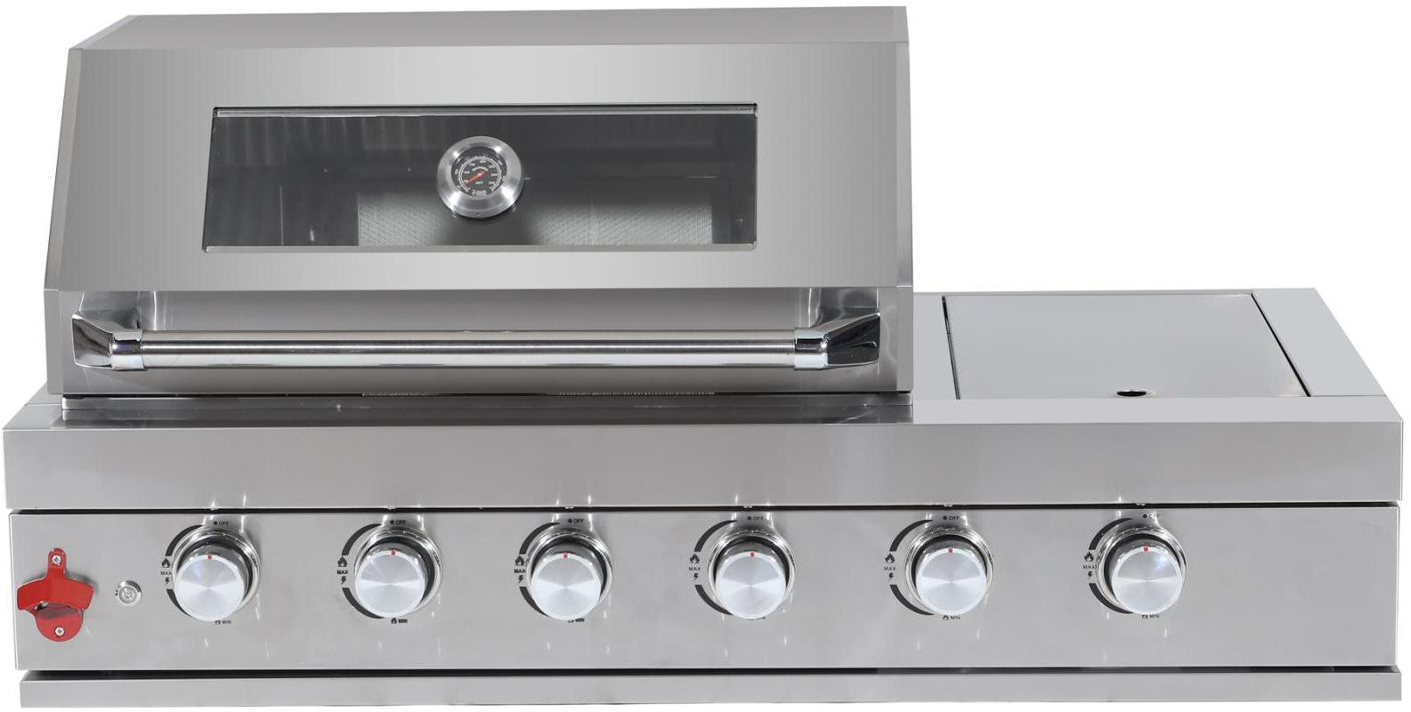 BBQ 4 bruciatori con fornello