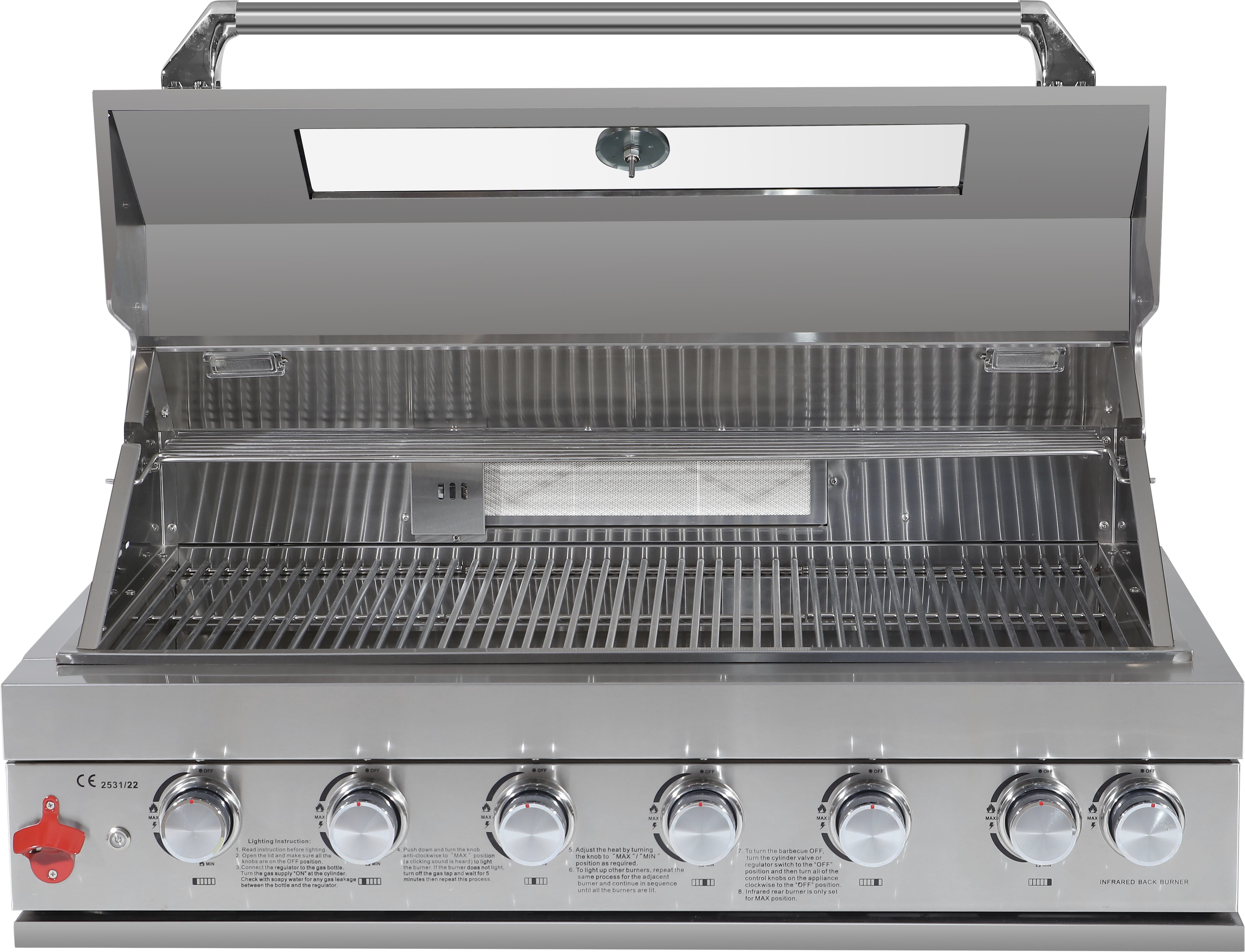 BBQ a gas 6 bruciatori