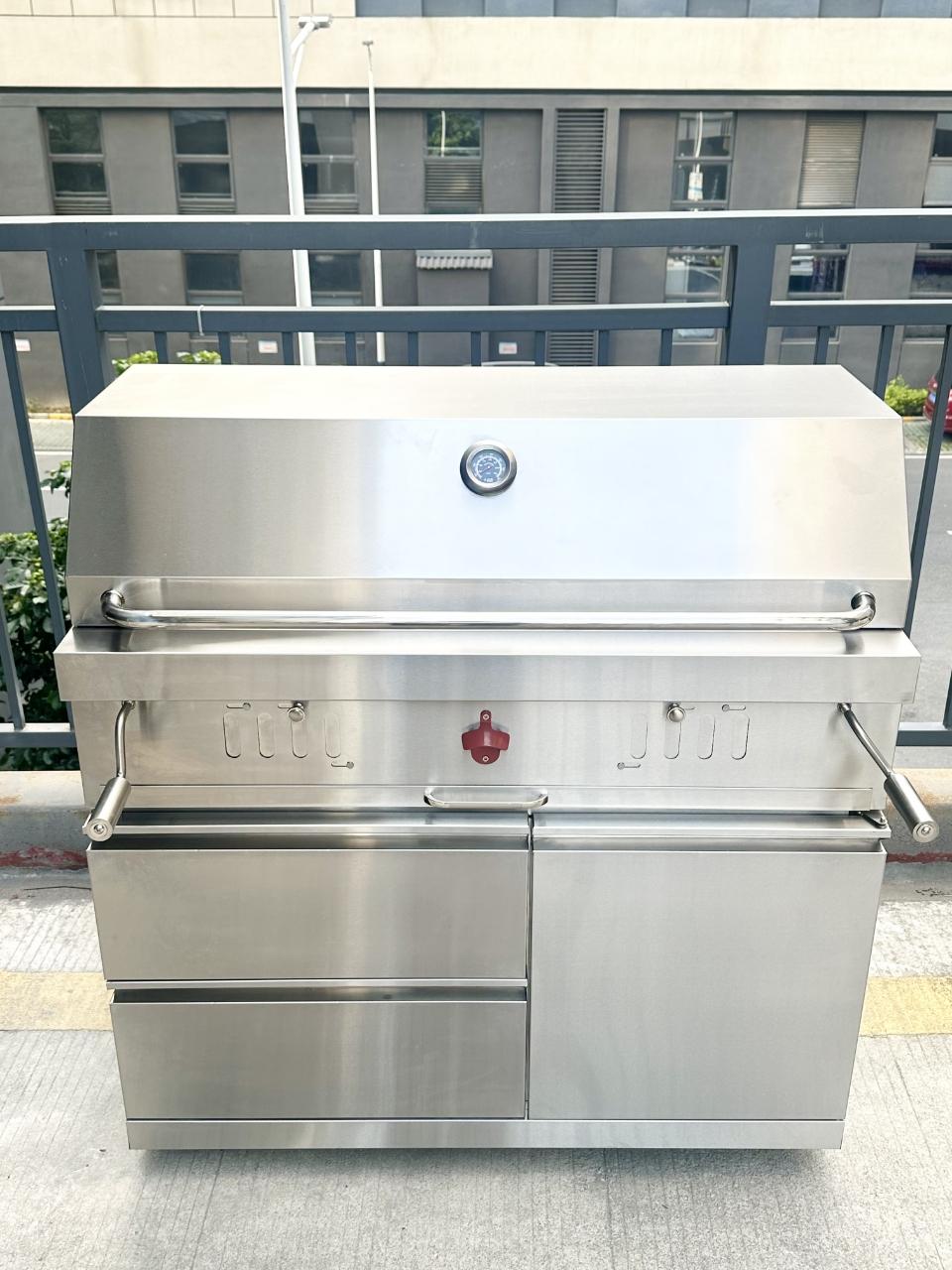 Barbecue a carbone da 110