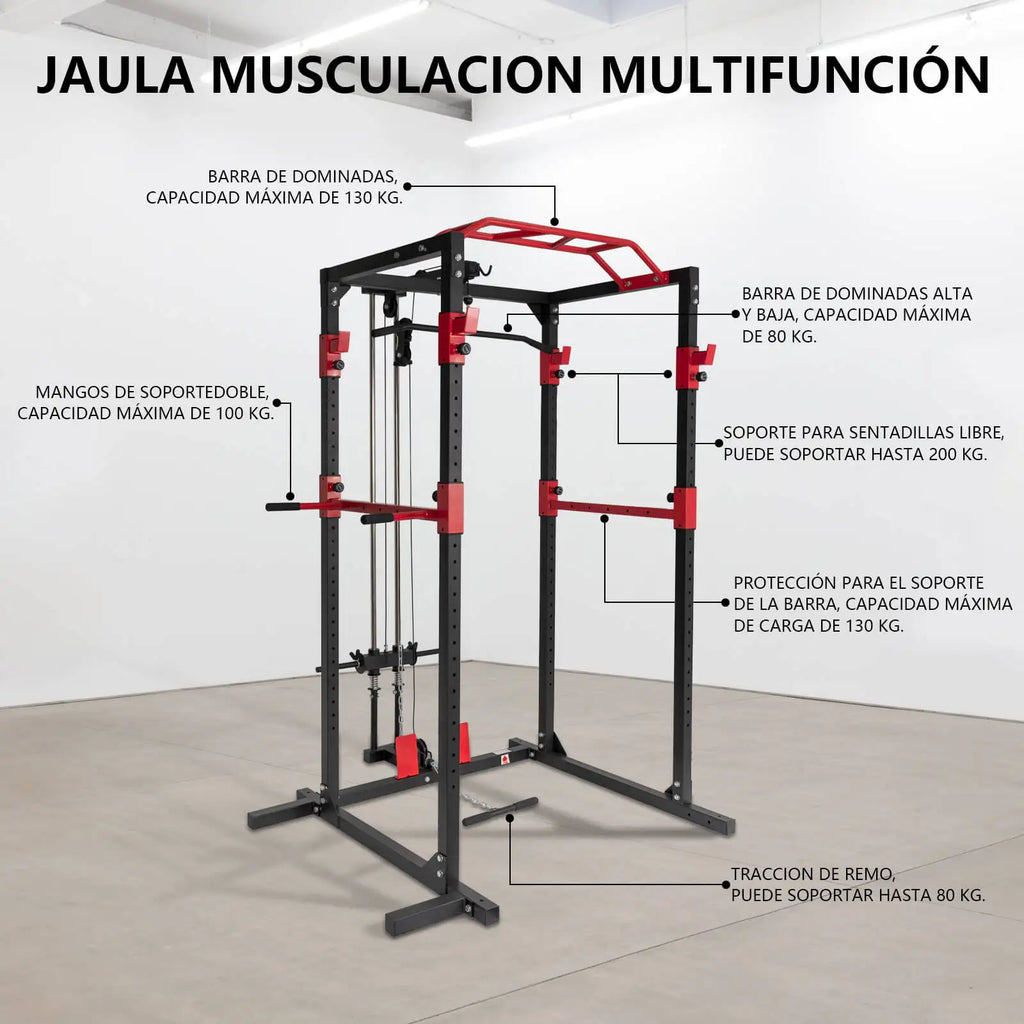 Fitness Multipower Rack Telaio multifunzionale