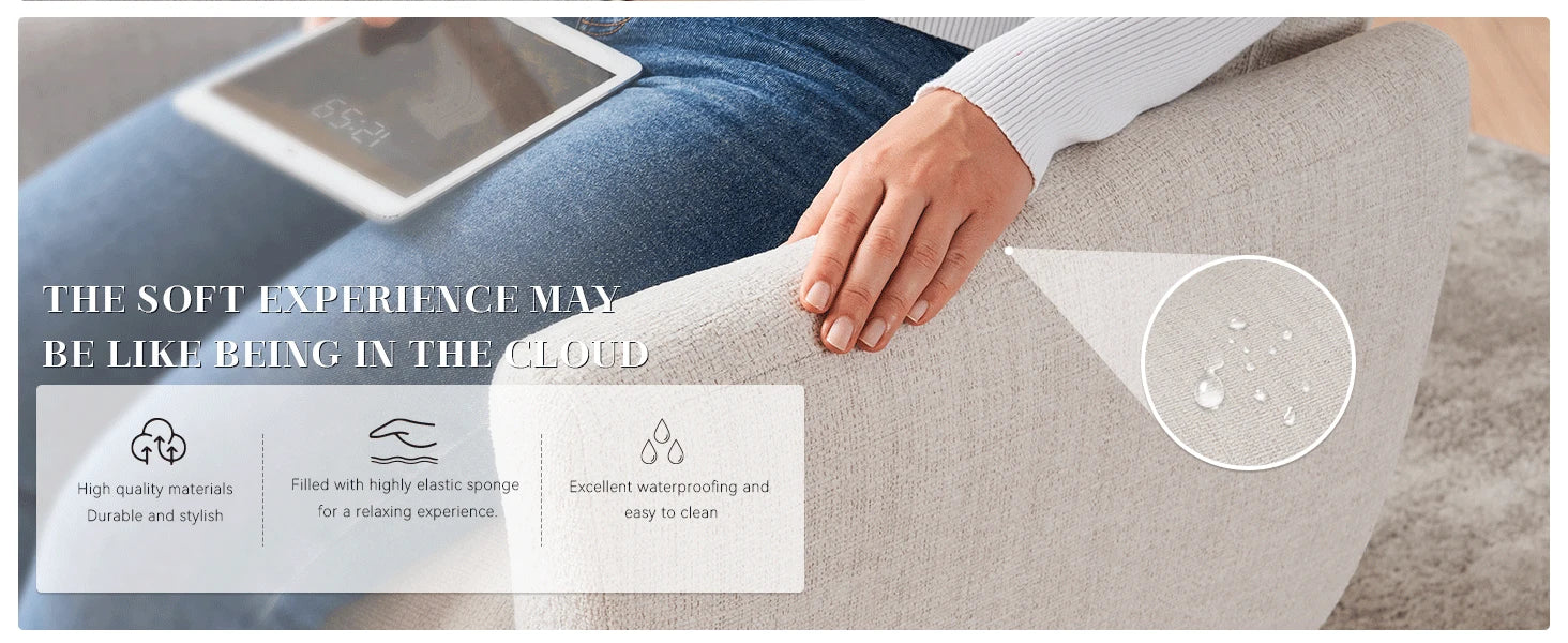 Poltrona reclinabile girevole a 360°