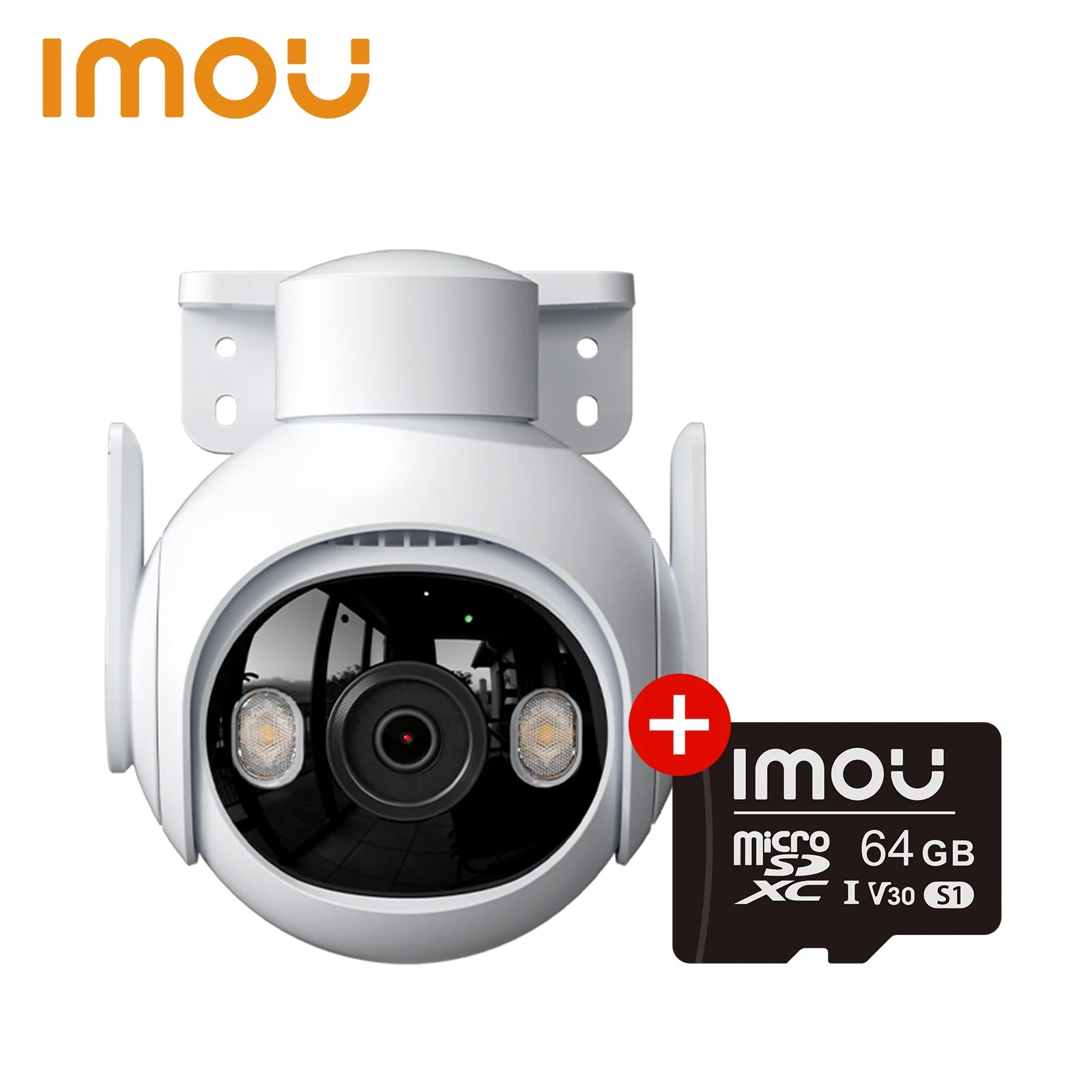IMOU Cruiser 2 3MP telecamera  wifi per esterni, visione notturna a colori con scheda SD da 64 GB