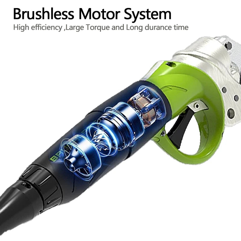 Forbici da potatura elettriche Greenworks, motore brushless, 40 V, con batteria da 4 Ah