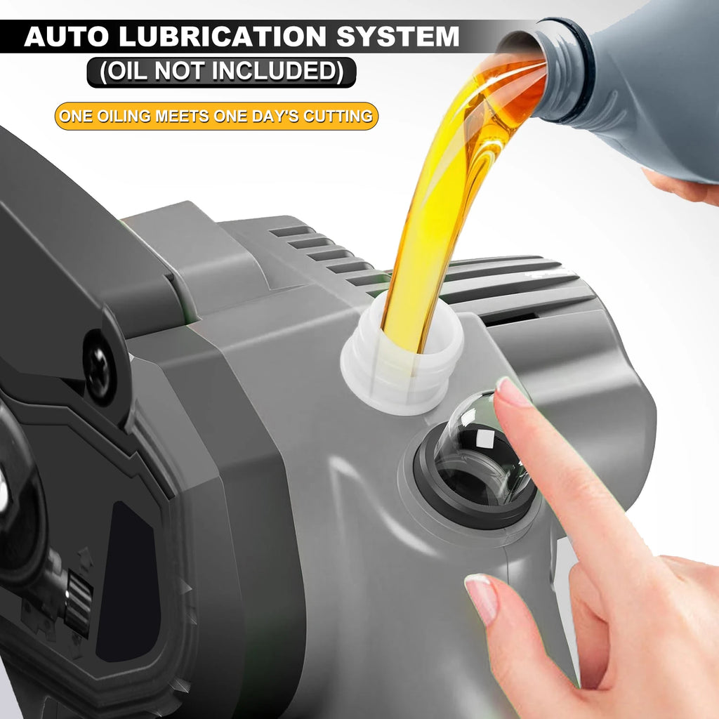 Mini motosega elettrica senza spazzole fai da te con batteria al litio da 20V