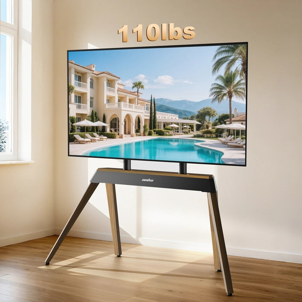 Pied de télévision réglable de 40 à 86 pouces