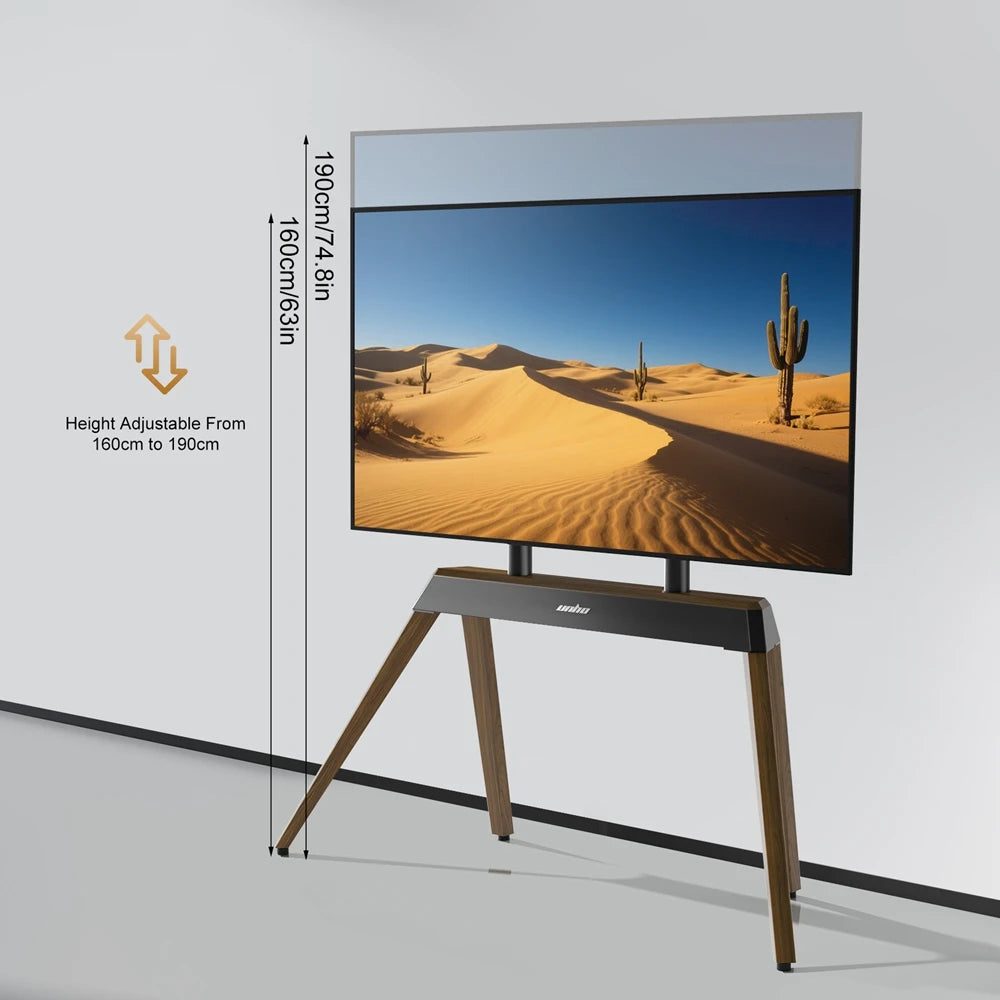 Pied de télévision réglable de 40 à 86 pouces