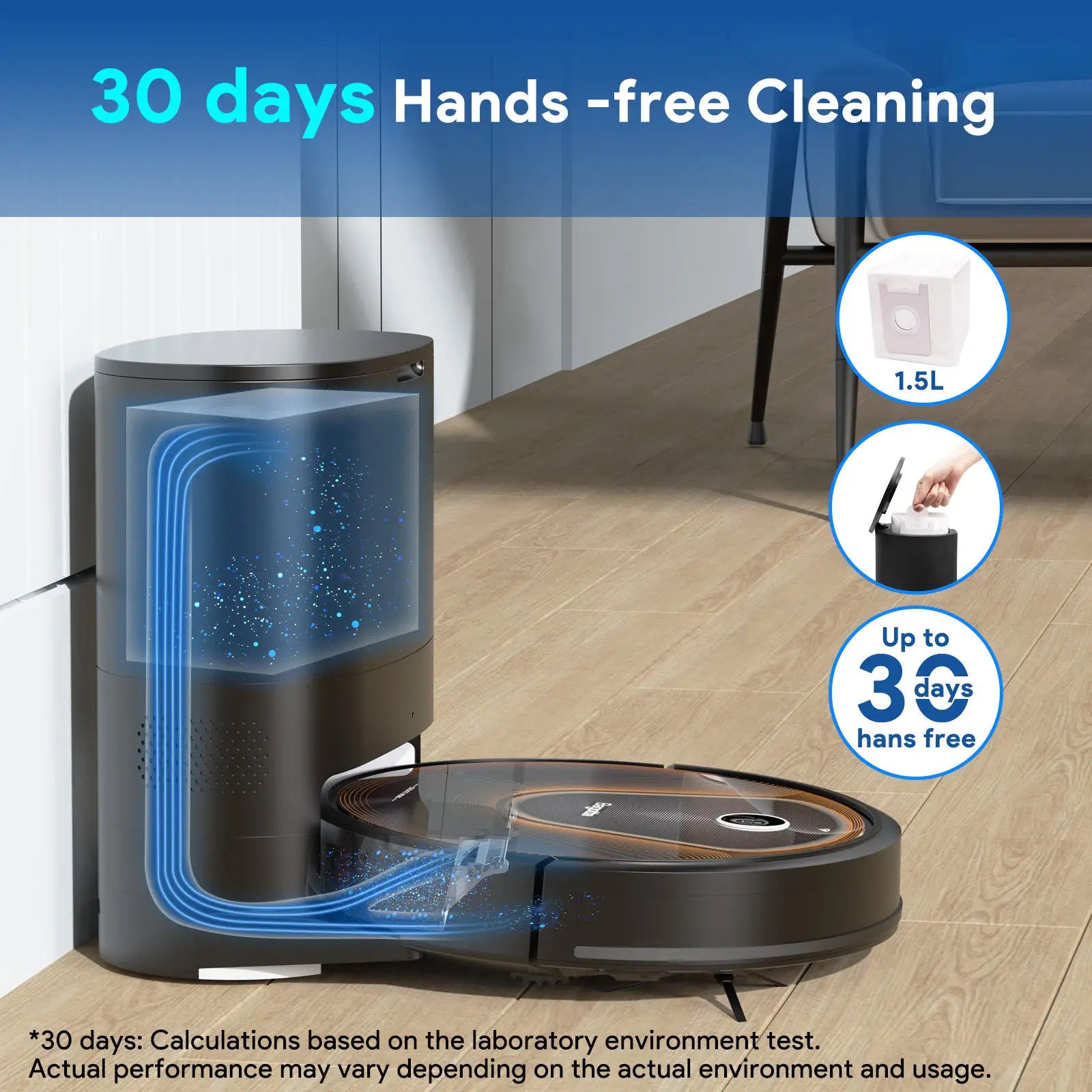 Robot aspirapolvere multifunzionale  Bagotte BG950MAX