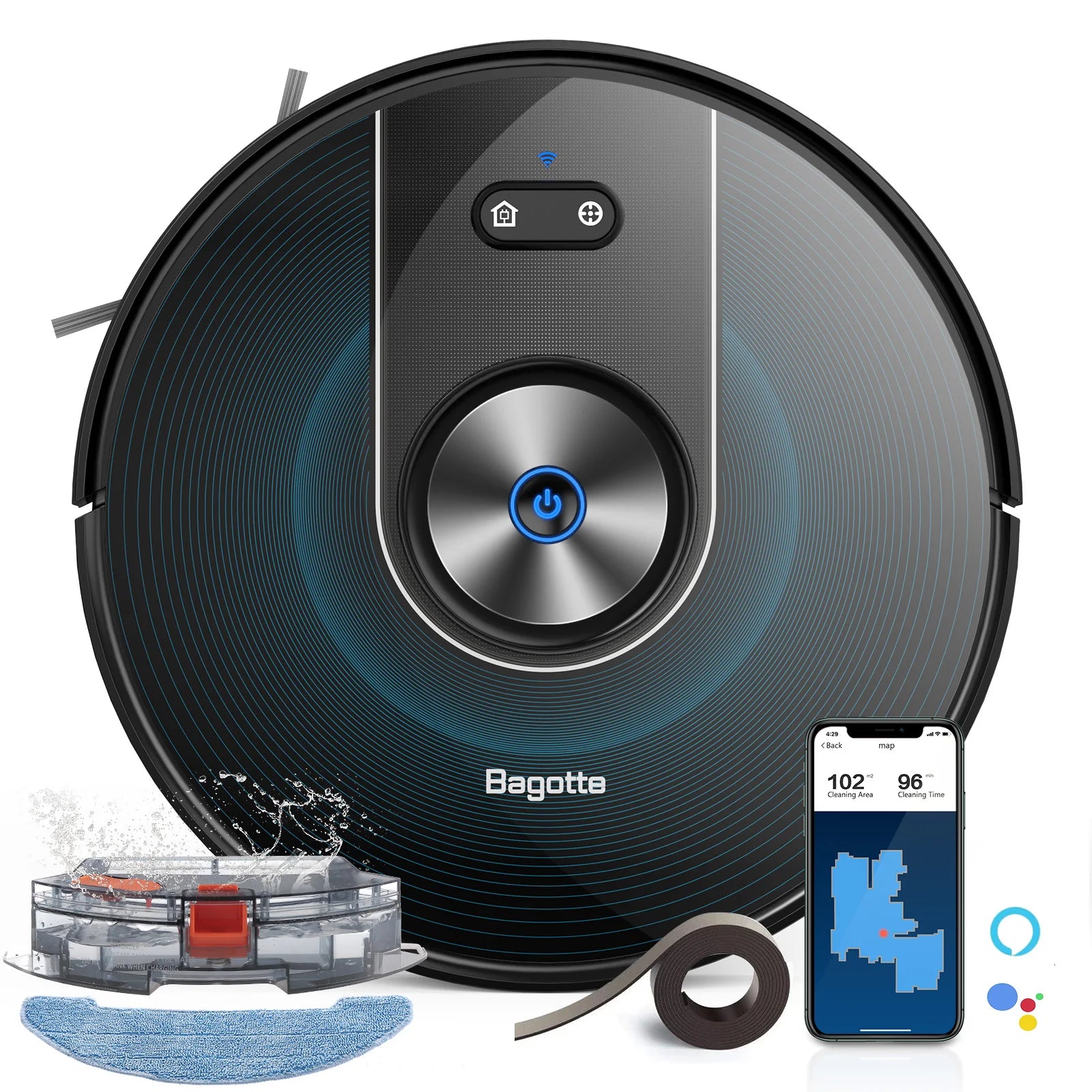 Aspirateurs et lave-linge robots pour usage domestique et hôtelier